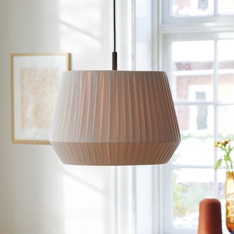 [GEBRAUCHT] B-Ware Nordlux Hängeleuchte Dicte Handgebunden ø 40 Cm Amber Hängelampe Lampe Leuc673
