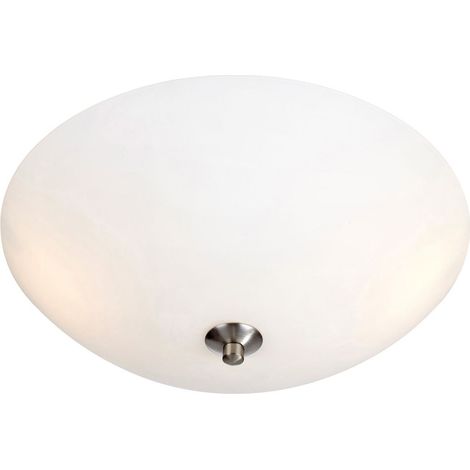 Plafonnier verre depoli 3xe14 max 40w ip20 depoli et acier - markslojd - polar 42249124 42249124 42249124 42249124 (1/3)