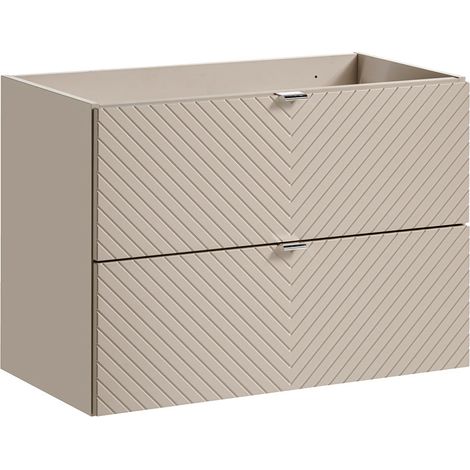Waschtischunterschrank 80cm Manoa mit 2 Schubladen, Kaschmir (1/5)