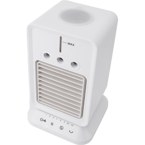 Climatiseur mobile multifonction 3 niveaux oscillant brumisateur ventilateur de bureau refroidisseur à eau maison bureau (1/5)