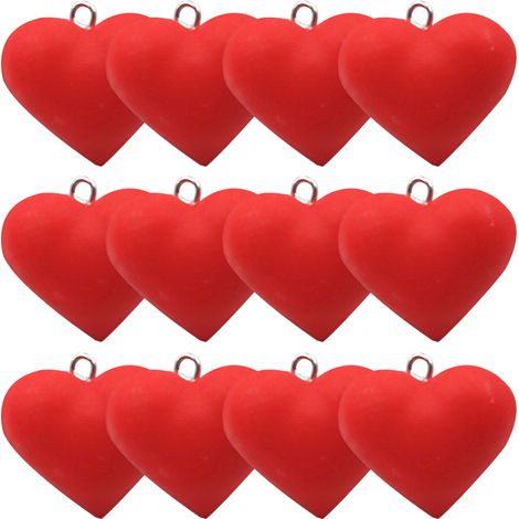 Weihnachtsdekoration aus Samt, herzförmiger Weihnachtsbaum zum Valentinstag, rote herzförmige Hängedekorationen aus Samt zum Valentinstag, rote herzförmige Weihnachtsdekoration, Dekorationen zum Hochz