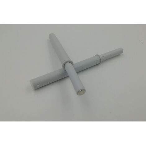 Cricchetto Incasso Emuca D.10 L.80mm Magnetico Regolabile Grigio