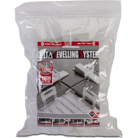 RUBI 02858 Brida Delta Levelling System 2 Mm/11-20 Mm. (B-100 U.) - ref: 02858