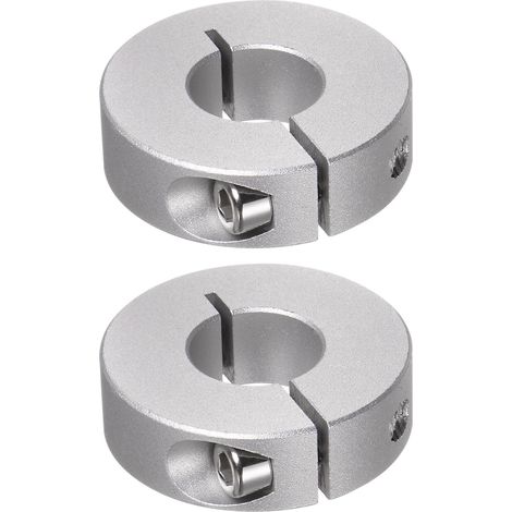 2pcs Bague de Réglage Bague Arrêt d'axe Butée Arbre Collier Diviser 17mm Alésage Aluminium Alliage, 40mm OD, 12mm Largeur pour Roue Brouette Pont Boîte Vitesses Anodisation (1/5)