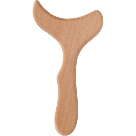 Planche en bois pour drainage lymphatique anti-cellulite, outil de beauté gratte-peau stimulant (1/5)