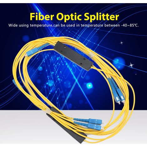 2 Répartiteurs Fibre Optique 1x2 Perte Insertion 3.8dB.MAX Uniformité Canaux 0.6dB.MAX (1/5)