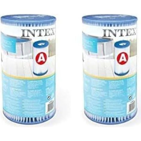 Stück Schwimmbadfilterkartusche - INTEX 28604 Pumpenersatzfilter für Schwimmbecken (1/4)