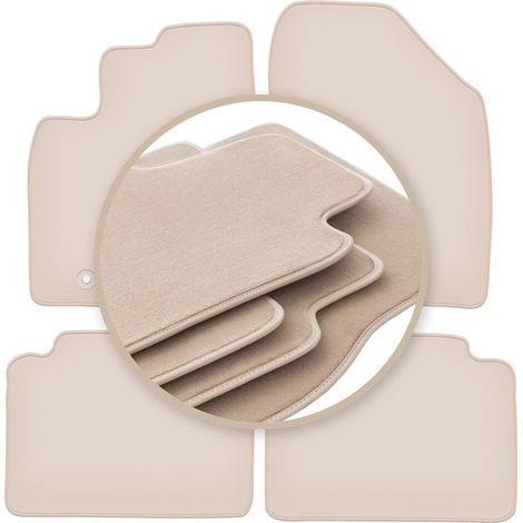 Beige PREMIUM-Matten für: Toyota Avensis III T27 Kombi, Limousine, Liftback 2009-2013