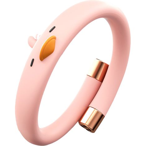1 bracelet anti-moustiques, rechargeable, taille ajustable, pour enfants jusqu'à 7 ans, à porter au poignet ou à la cheville (1/5)