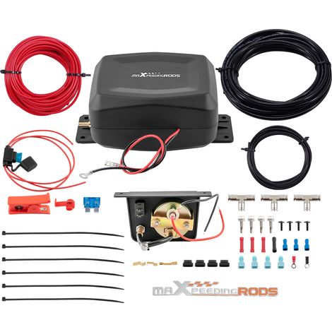 12V Air Suspension Compressor Controller Kit for Universal Vans Pickups