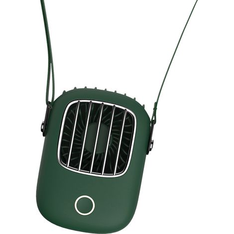 Retro-USB-Mini-Nackenventilator-Set, tragbar, handlich, für Büro, Outdoor und Sport, umweltfreundlich, mit eingebautem Akku (1/3)