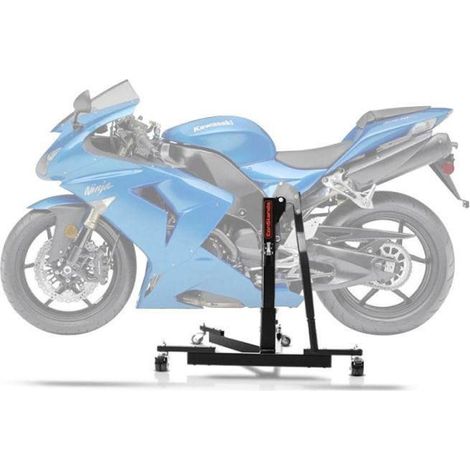 Zentral-Motorradheber - ConStands Power-Evo - Kompatibel mit Kawasaki ZX-10R 06-07 - Kapazität 300 kg - Leicht 17 kg