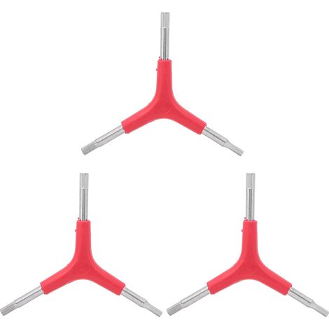 3PCS Clé Triangulaire Hexagonale Externe en Y pour Réparation de Vélo et Bicyclette (1/5)