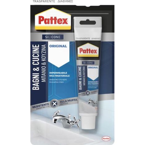 Pattex silicona baño y cocina 50ml blanco - w060105004