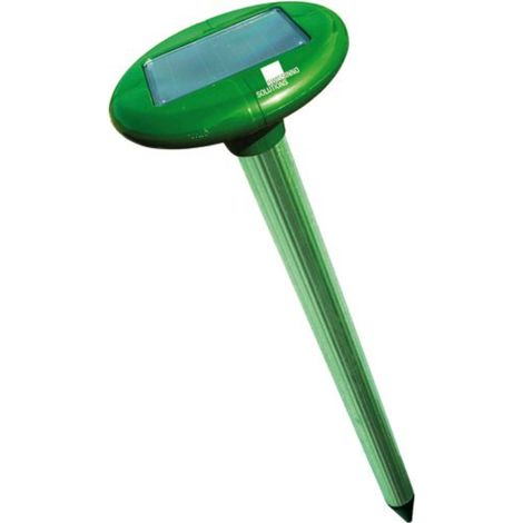 Swissinno Solar SuperCat repelente solar verde para jardín