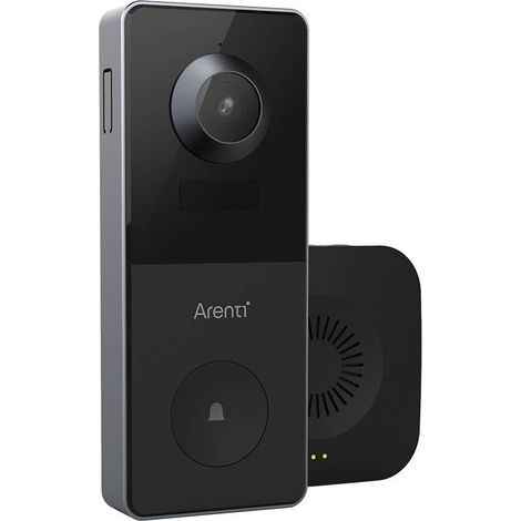 Sonnette Sans Fil Caméra Connectée WiFi 2304p Rechargeable - SIL