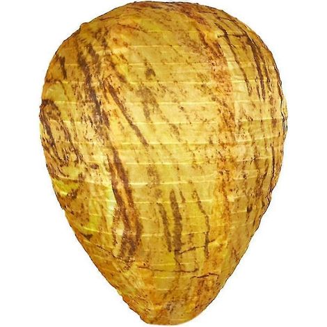 Lot de 4 faux nids de guêpes - Nids de guêpes artificiels en tissu résistant à l'humidité, prévenant la construction de nouveaux nids (1/5)