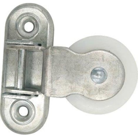 Carrucola nylon staffa girevole self zincata d.mm 60 (5 pezzi)