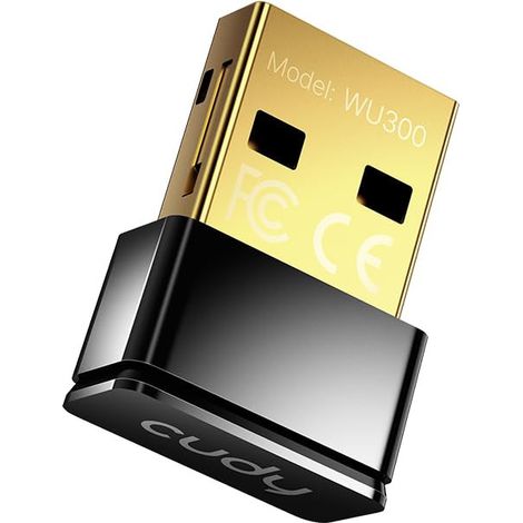 Cudy WU300 Adattatore Di Rete AX300 Wi-Fi 6 Nano USB (1/5)