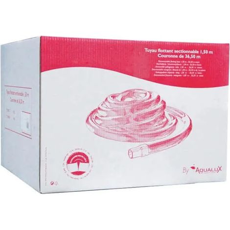Tubo da giardino aqualux sectionable 36 m diametro 38 mm
