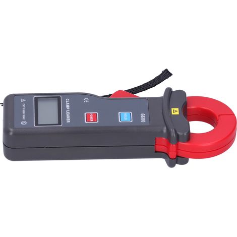 Pince ampèremétrique de courant de fuite ETCR-6600 AC 0 mA-600 A avec testeur de courant de communication USB (1/5)