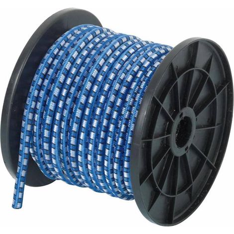 Câble Élastique 20m D.9 mm - Résistant et Flexible - Idéal pour Fixations et Bricolage - D-Work (1/2)