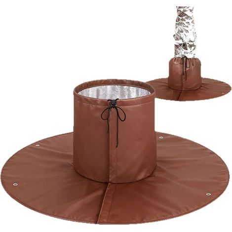Winter protection for tree roots Frost barrier for trunks – Protection against frost for plant roots For garden, lawn, backyard, outdoor use, farm (1/5)