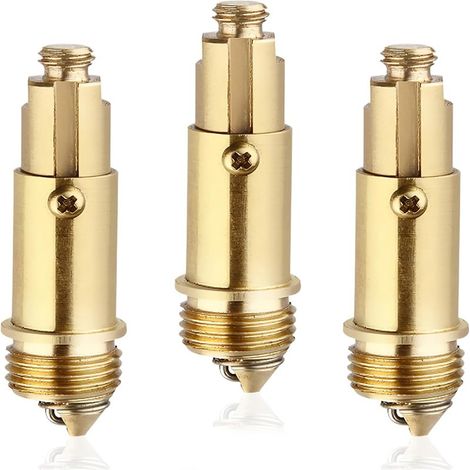 Lot De 2 Bondes À Ressort en Laiton pour Bonde De Baignoire Pop Up Click Clack,pour Bonde Clic Clac pour Lavabo 5.51.5mcm (1/5)