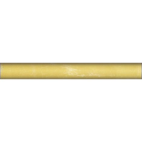 Carrelage mural faience effet graphique MELLAH Baguette 13x1.5 cm Jaune - - boîte de 1.30 m2
