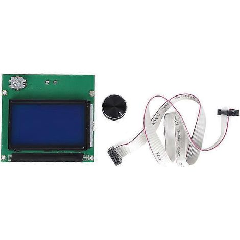 LCD-Bildschirm mit Kabel und Taste, Controller für Ender 3 3D-Drucker, QC.PASSED Q1 Ersatzteil, hintergrundbeleuchtetes Display (1/4)