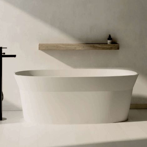 Mineralguss Badewanne ARMONIS freistehend 155
