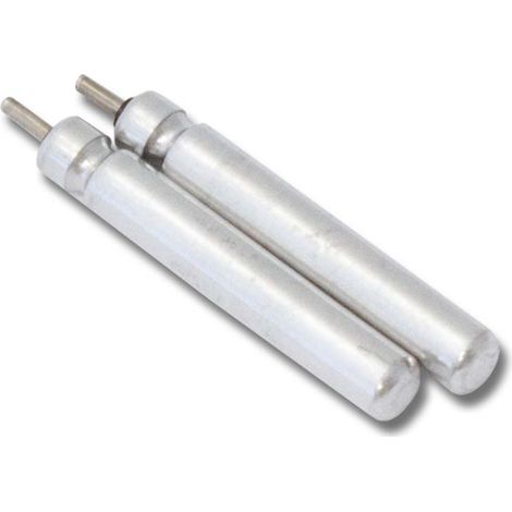 vhbw 2x Batería no recargable (varilla) tipo CR322 compatible con LED, flotadores, pesca, boyas (18 mAh, 3 V, litio)