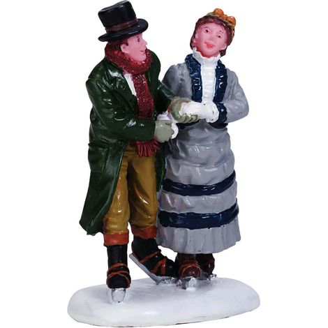 Romanticismo Invernale, personaggi per villaggio di Natale in Poliresina