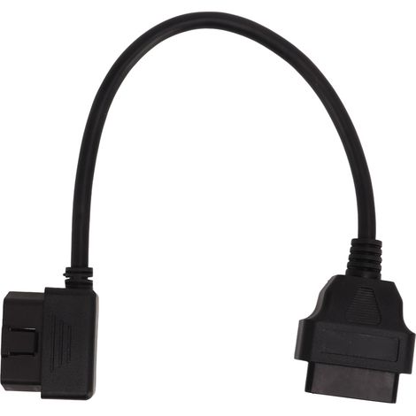 Câble adaptateur OBD2, connexion Flexible et Stable, Extension mâle à femelle 16 broches pour voiture (1/5)