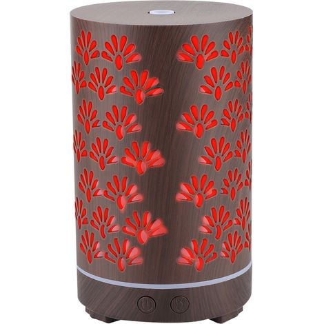 Humidificateur ultrasonique, diffuseur d'arômes, atomiseur d'arômes avec veilleuse, prise américaine 110240 V (1/5)