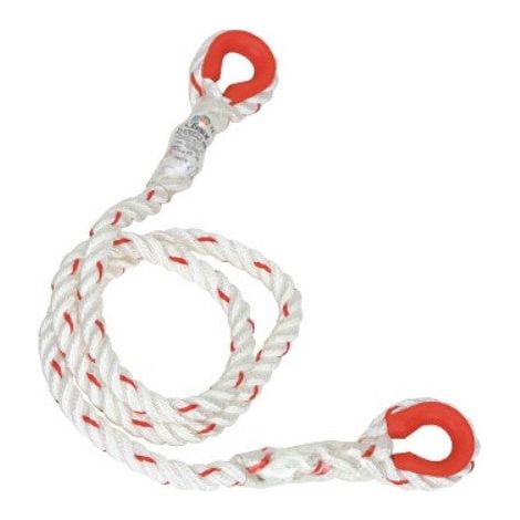 Corda in poliammide a tre fili per imbracatura di sicurezza 150cm Climax 29/1
