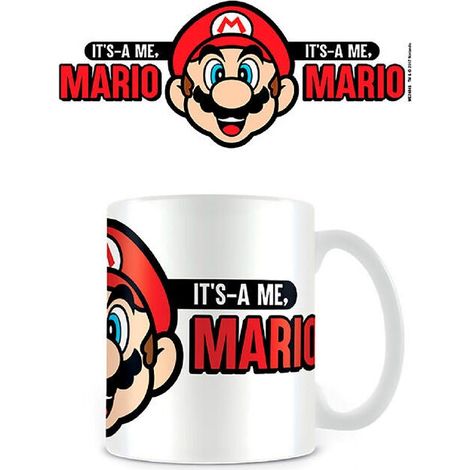 Taza de Super Mario Cer mica 325 ml Apto para lavavajillas