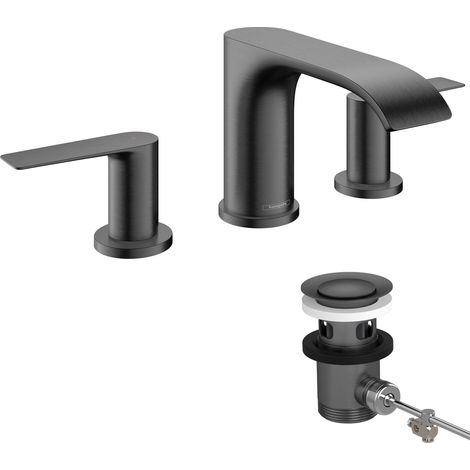 hansgrohe Vivenis robinetterie de lavabo 3 trous 90, avec vidage