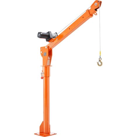 Grue de levage électrique pour camionnette, 499 kg, rotation 360° (1/5)