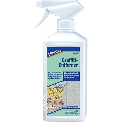 Nettoyant pour graffiti LITHOFIN, vaporisateur manuel de 500 ml