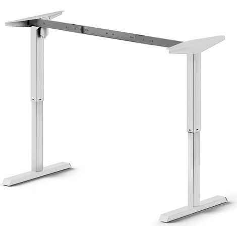 Emuca Mesa motorizada regulable en altura Lift Table, Acero, Pintado blanco - (1/5)