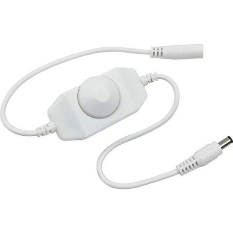 Interrupteur De Réglage De La Luminosité Des Led En Ligne Contrôleur De Gradation Barre De Lumière Led Monochrome Gradateur Led 12v-24v Variateur De Lumière