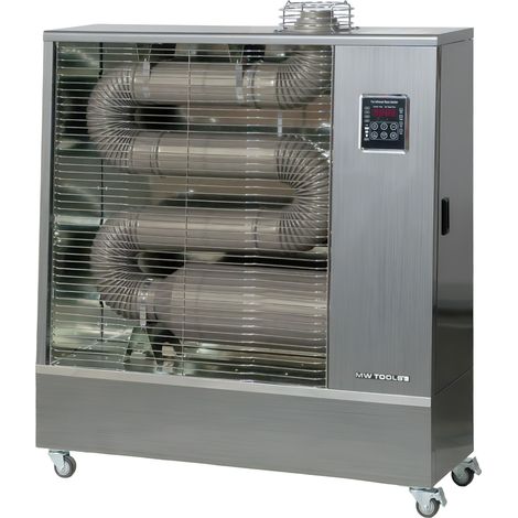 Mw Tools – Radiateur infrarouge diesel 13 kW pour locaux jusqu'à 750 m³ – Silencieux, faible consommation – SKU WD46IK (1/5)