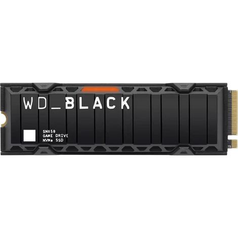 Western Digital WD BLACK SSD SN850 1TB NVMe PCIe 4.0 x4 HEATSINK Schwarz SSD (1/3)