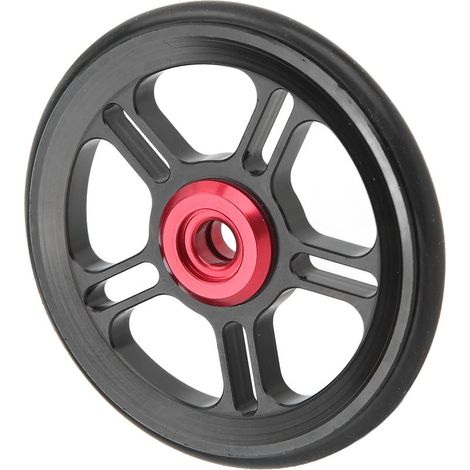 Roue de secours pliable Easywheel en aluminium pour Brompton, diamètre 6 cm usiné CNC (1/5)