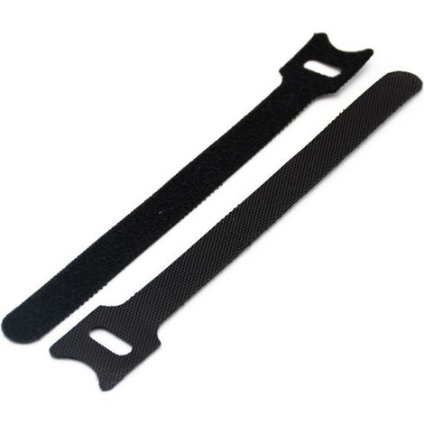 Attaches de câble velcro noires, 150mm 12mm Attaches de câble ( Prix par sac de 28 )
