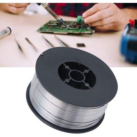 Fil de soudure autoprotégé 0,8mm pour poste MIG - Bobine de 1kg - Soudage acier (1/5)