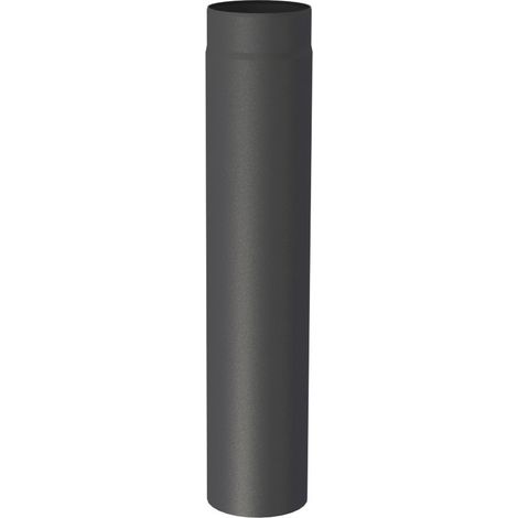Tuyau de poêle diamètre 180 x 750 mm noir