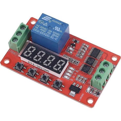 FRM01 pour module relais multifonction 1 canal 5/12/24 V CC, temporisateur de boucle, interrupteur 5 V (1/4)