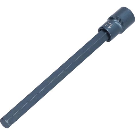 Douille tournevis étoile – S2 acier allié – blister bleu 1/2x200x12 – clé rapide hexagonale